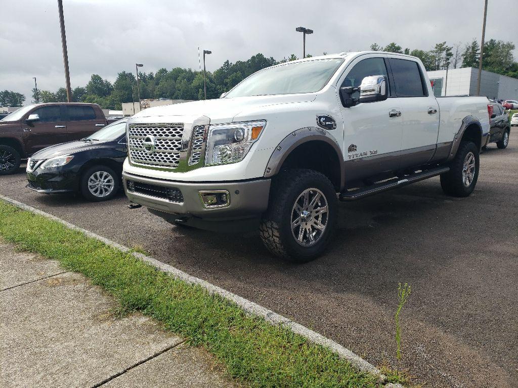 Pre-Owned 2018 Nissan Titan XD Platinum Reserve 4×4 Diesel Crew Cab in ...